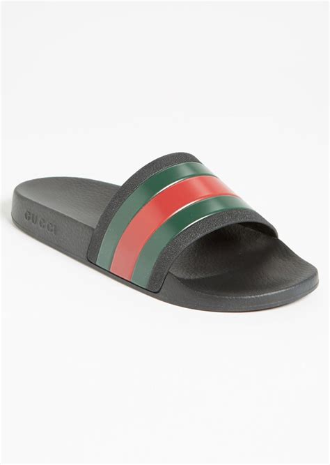 gucci pursuit 72 blue|Slides for Women .